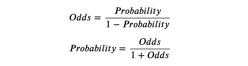 probability odds